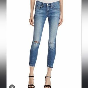 Rag and Bone, like new! Capri denim. Size 27